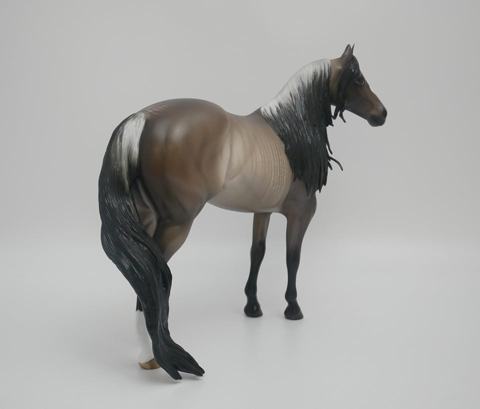 OPTIMIST -OOAK BAY RABICANO ISH MODEL HORSE BY SHERYL LEISURE 4/9/20