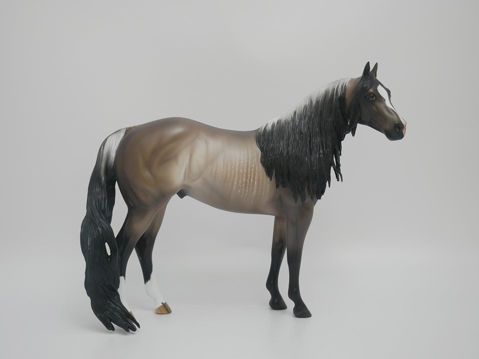 OPTIMIST -OOAK BAY RABICANO ISH MODEL HORSE BY SHERYL LEISURE 4/9/20