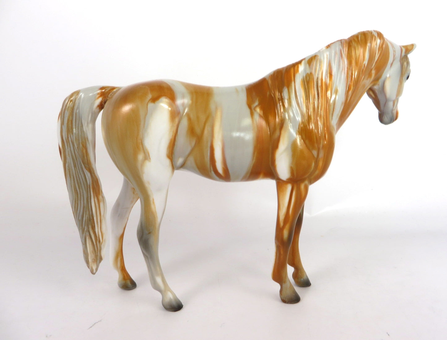 ORANGE RIBBON CANDY - OOAK RIBBON CANDY ARABIAN MARE PEBBLES BY MISSY FOX WHS19