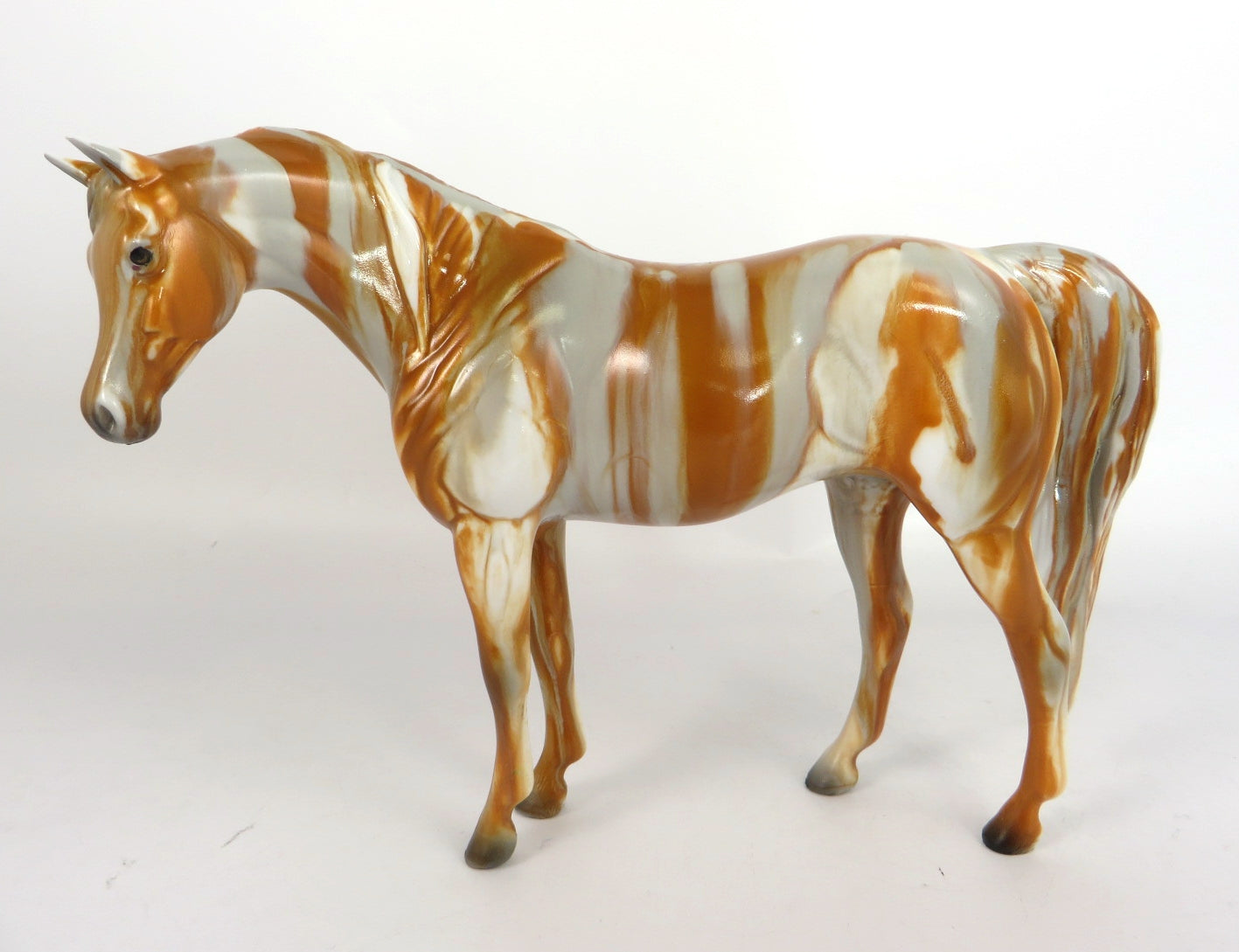 ORANGE RIBBON CANDY - OOAK RIBBON CANDY ARABIAN MARE PEBBLES BY MISSY FOX WHS19