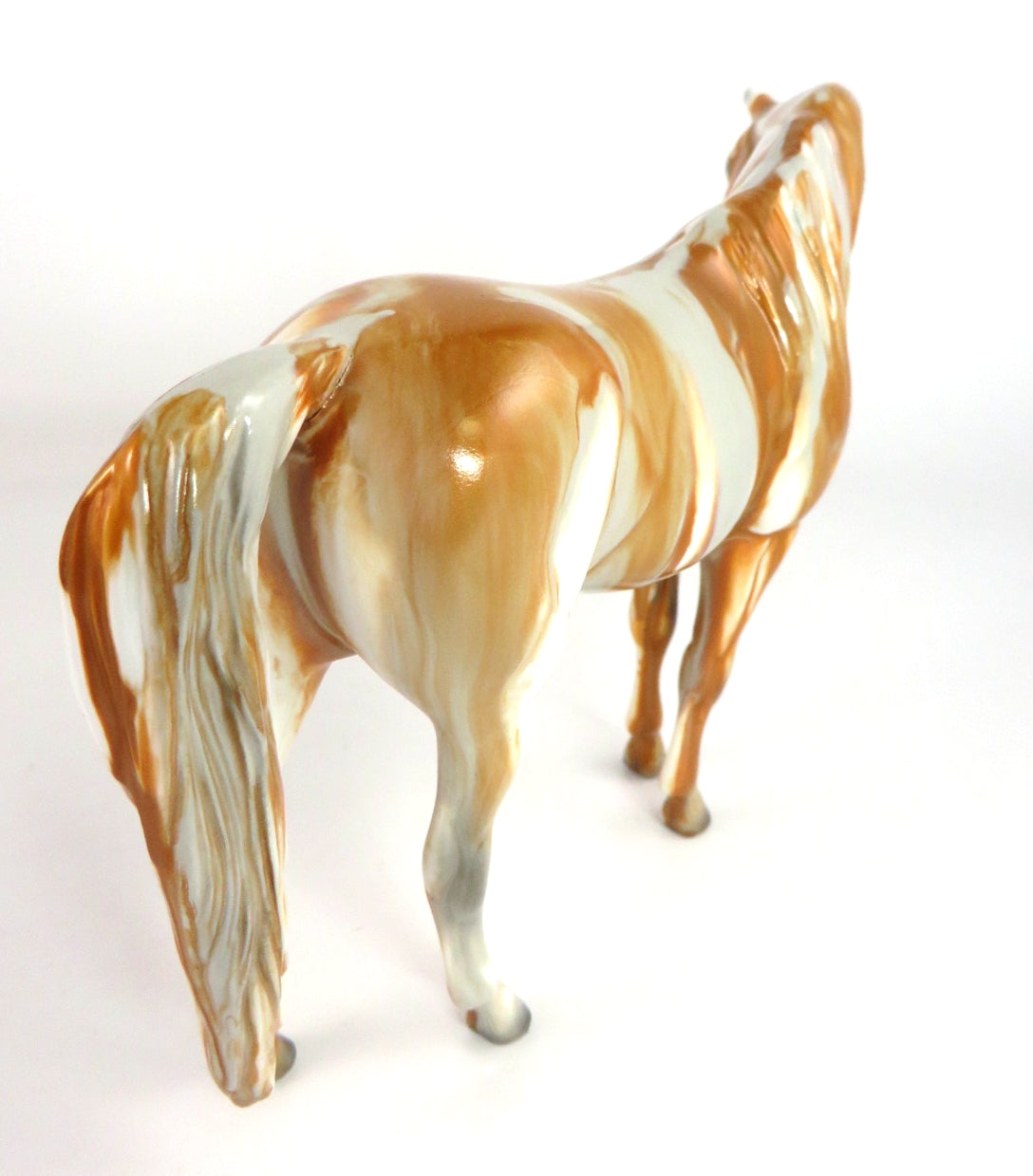 ORANGE RIBBON CANDY - OOAK RIBBON CANDY ARABIAN MARE PEBBLES BY MISSY FOX WHS19