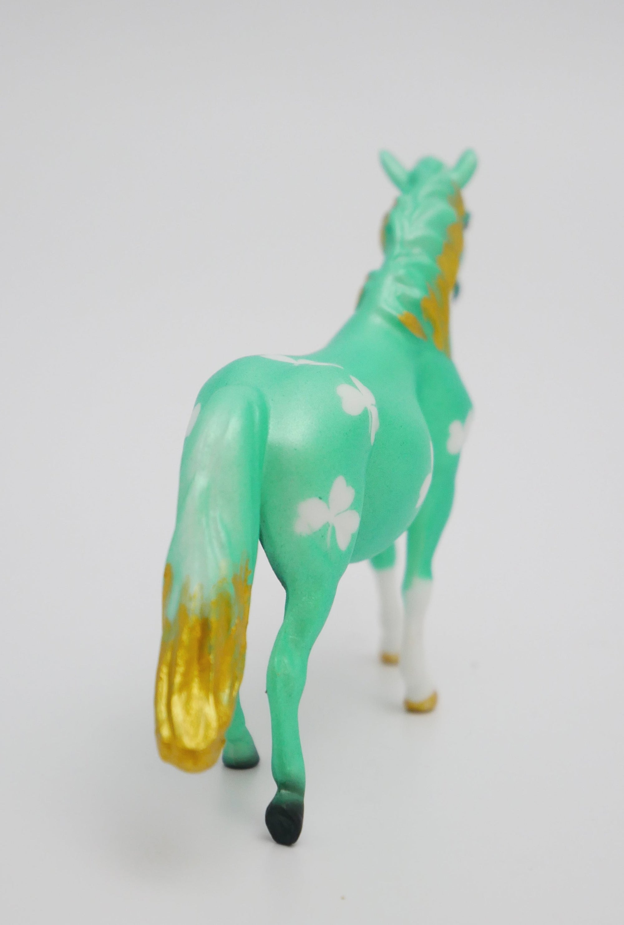 PADDY - OOAK ST. PATRICKS DAY DECO PONY CHIP MODEL HORSE 3/13/20