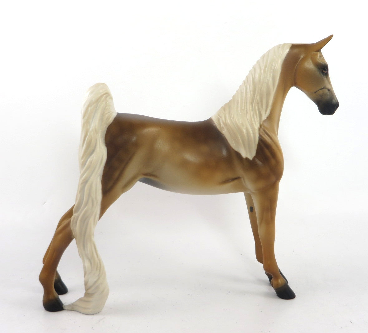 PAPER LION- OOAK DAPPLE SOOTY PALOMINO SADDLEBRED PEBBLES BY MELISSA FOX SB20