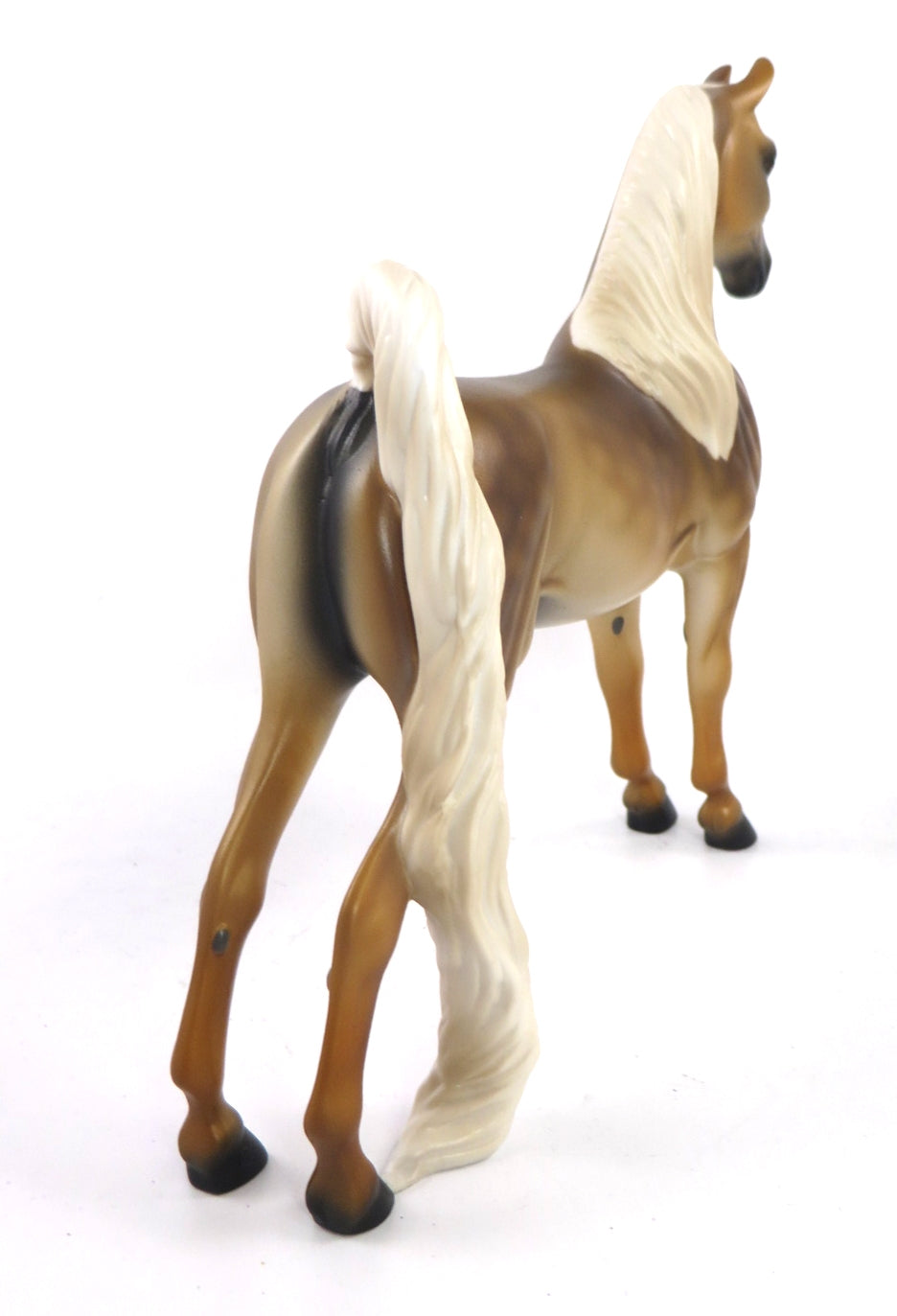 PAPER LION- OOAK DAPPLE SOOTY PALOMINO SADDLEBRED PEBBLES BY MELISSA FOX SB20