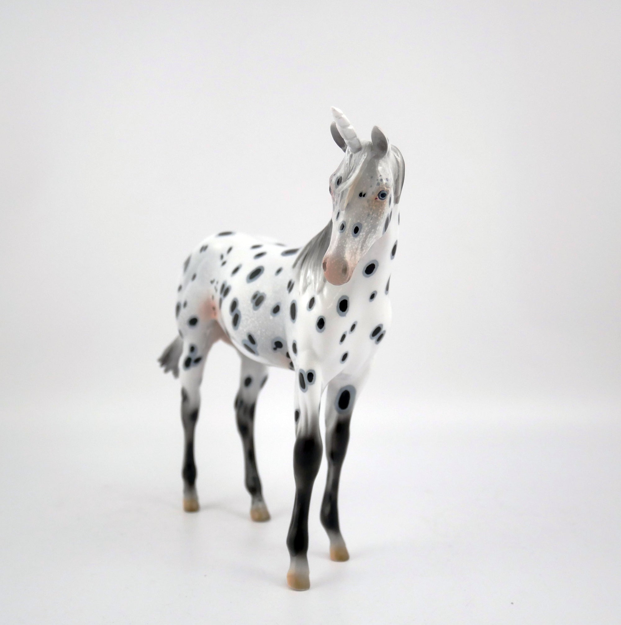PASCAL-OOAK APPALOOSA UNICORN BY DAWN QUICK