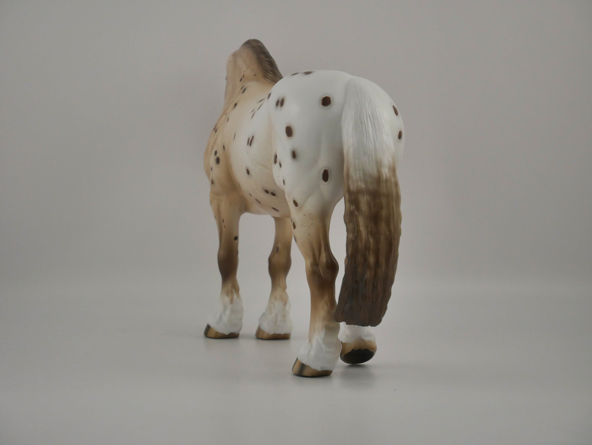 PASTEL-OOAK APPALOOSA HEAVY DRAFT MARE BY SHERYL LEISURE