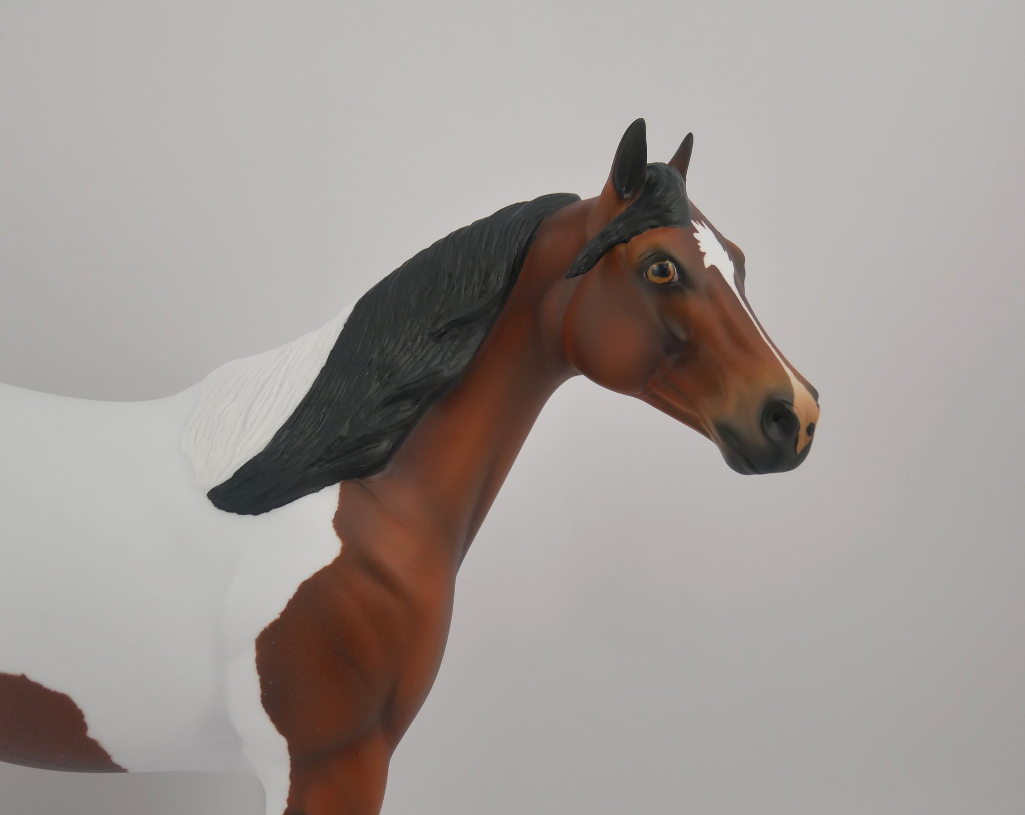 Pearl-OOAK Bay Roan Paint ISH by Audrey Dixon