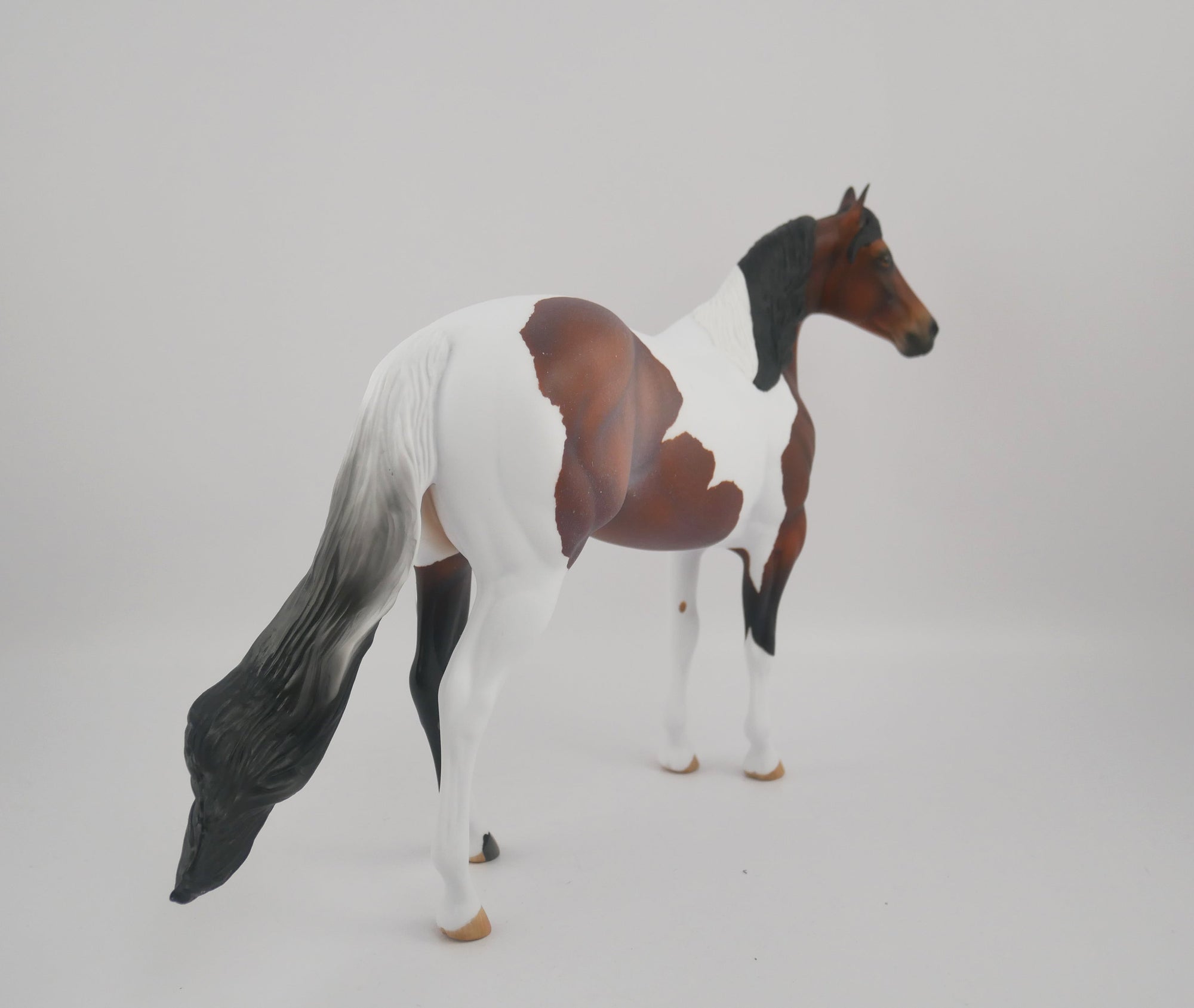 Pearl-OOAK Bay Roan Paint ISH by Audrey Dixon