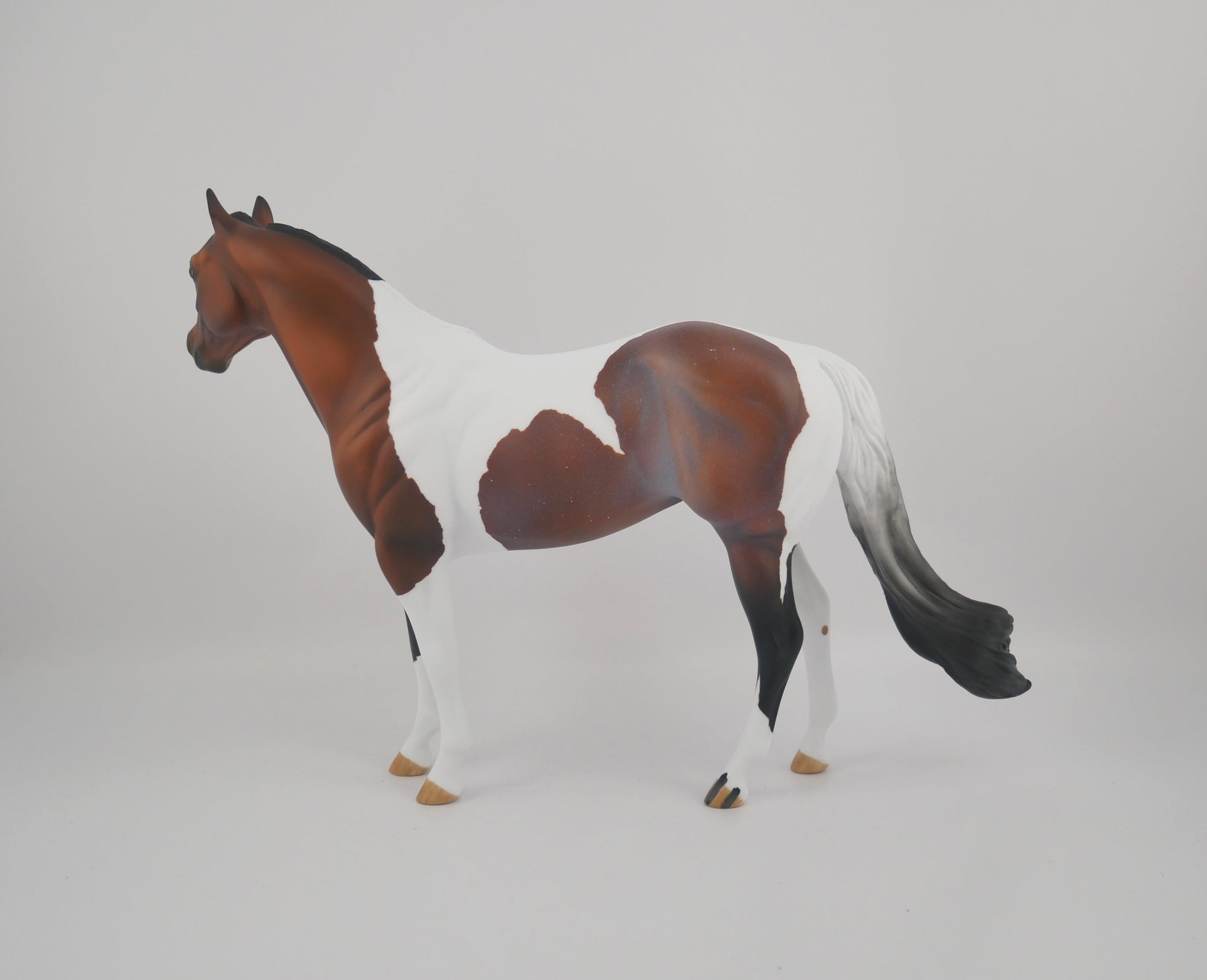 Pearl-OOAK Bay Roan Paint ISH by Audrey Dixon