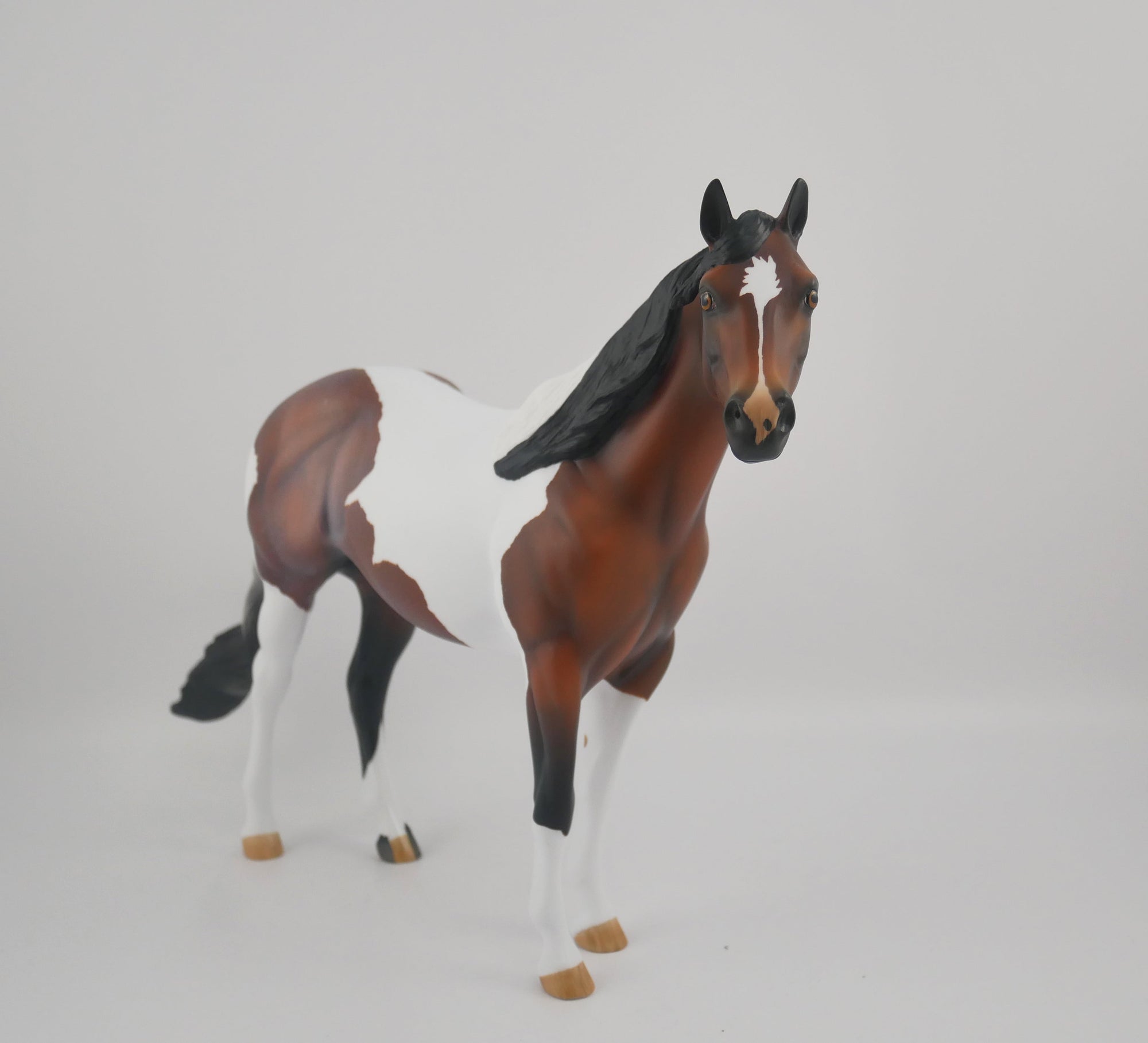 Pearl-OOAK Bay Roan Paint ISH by Audrey Dixon