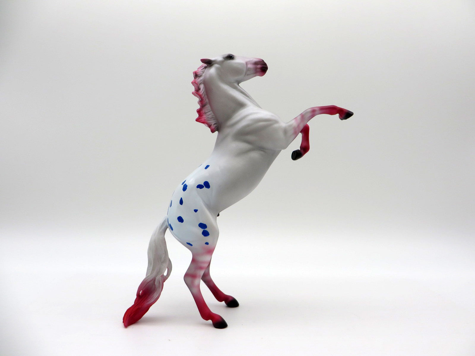 Sky Rocket-OOAK Rearing Pebbles Decorator Painted By Ellen Robbins 6/11/21