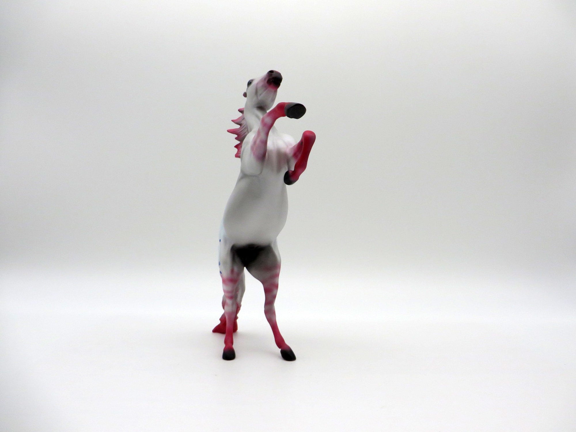 Sky Rocket-OOAK Rearing Pebbles Decorator Painted By Ellen Robbins 6/11/21