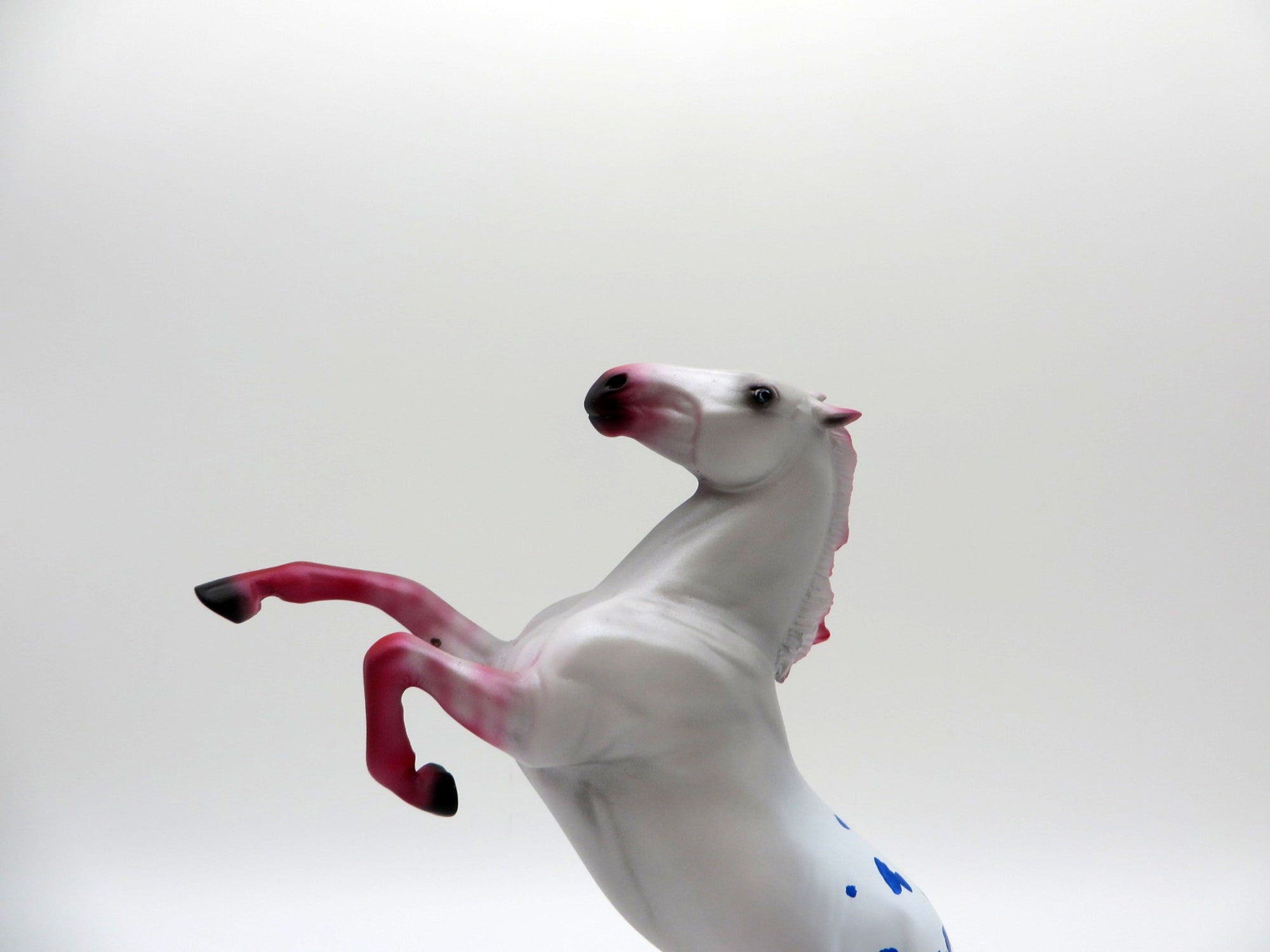 Sky Rocket-OOAK Rearing Pebbles Decorator Painted By Ellen Robbins 6/11/21