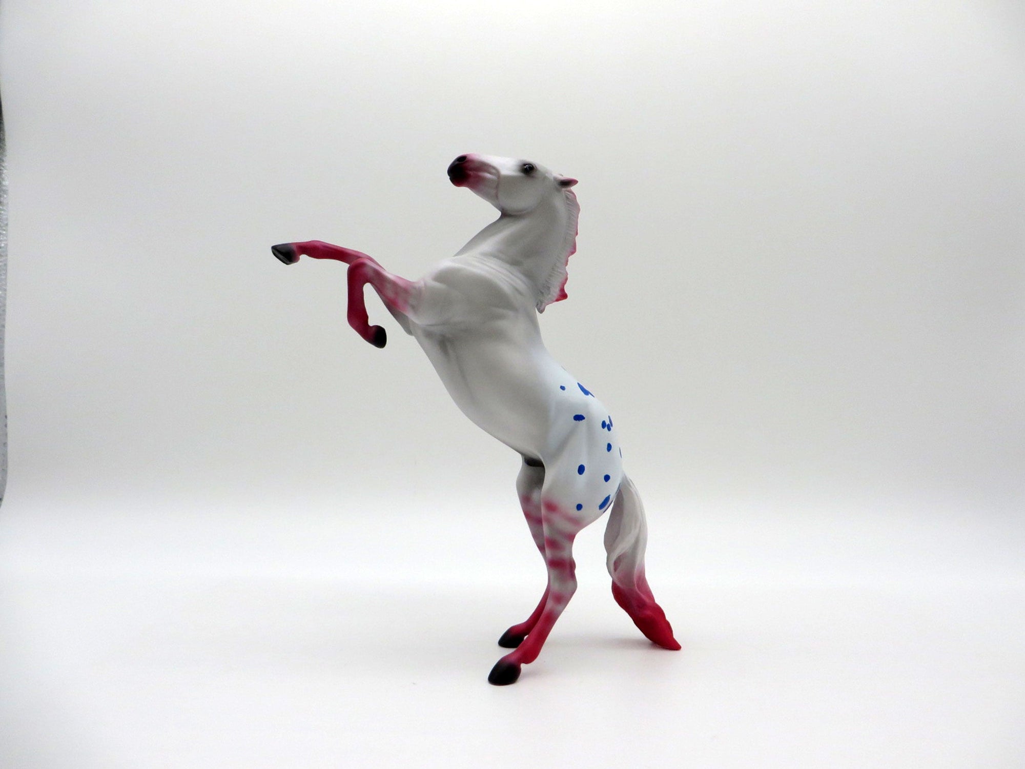 Sky Rocket-OOAK Rearing Pebbles Decorator Painted By Ellen Robbins 6/11/21