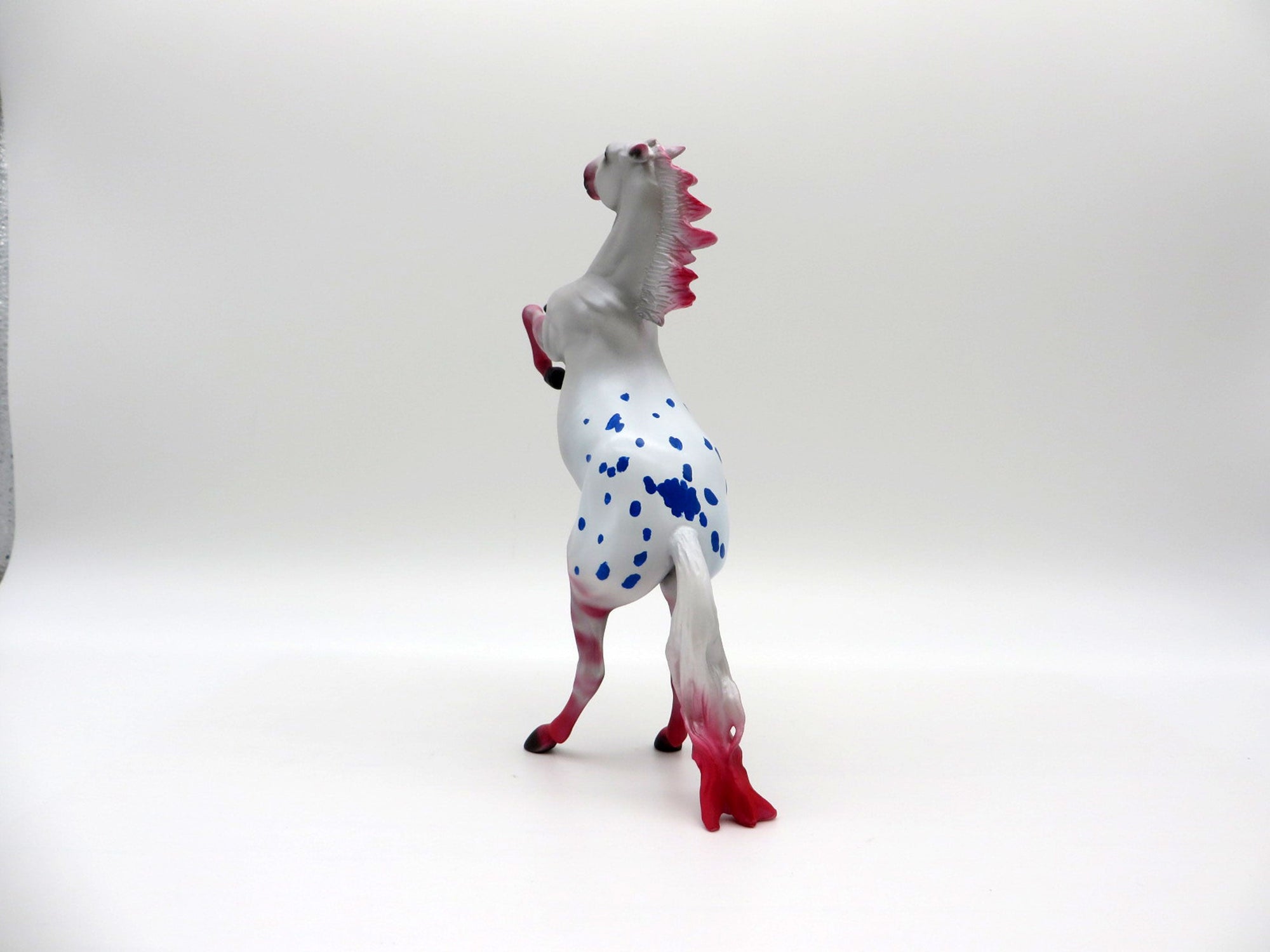 Sky Rocket-OOAK Rearing Pebbles Decorator Painted By Ellen Robbins 6/11/21