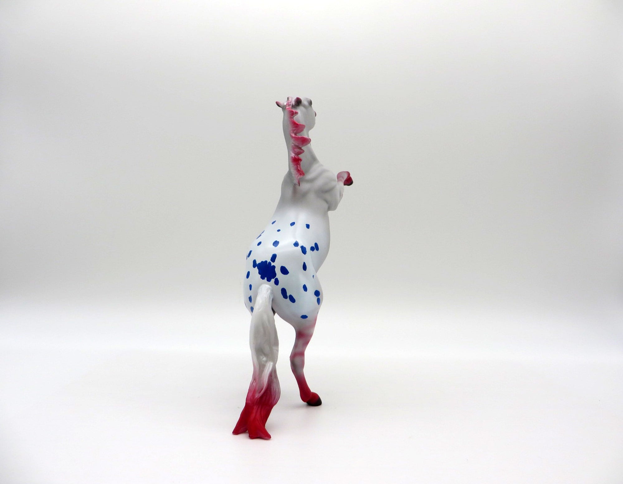 Sky Rocket-OOAK Rearing Pebbles Decorator Painted By Ellen Robbins 6/11/21