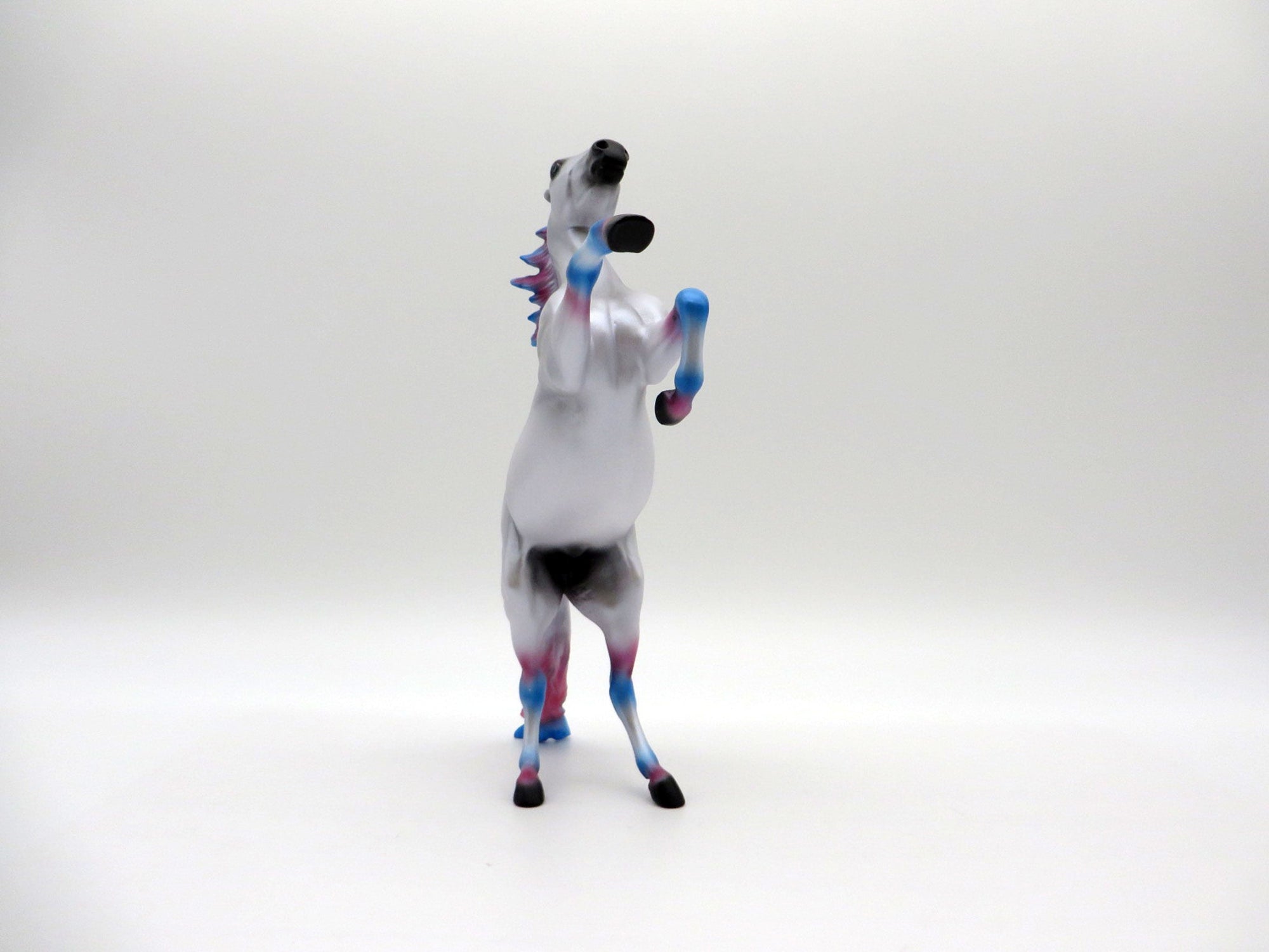 American Pie-OOAK Rearing Pebbles Decorator Painted By Ellen Robbins 6/11/21