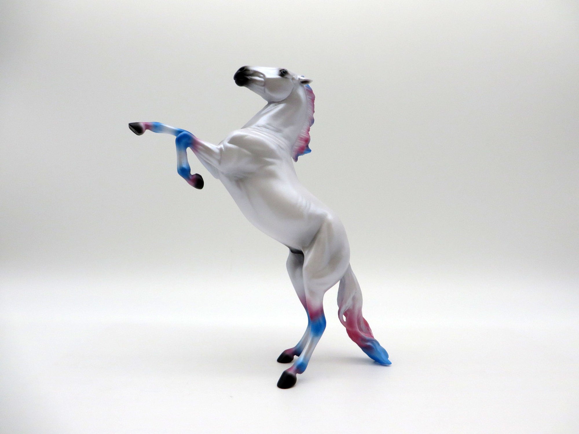 American Pie-OOAK Rearing Pebbles Decorator Painted By Ellen Robbins 6/11/21