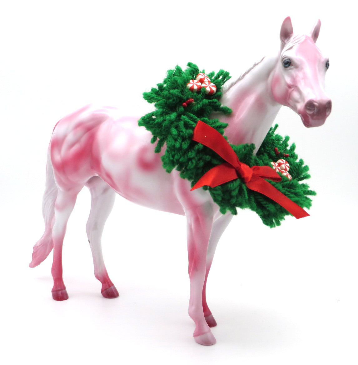 Peppermint &amp; Twist-OOAK ISH and Foal Deco painted by Ellen 12/2/21