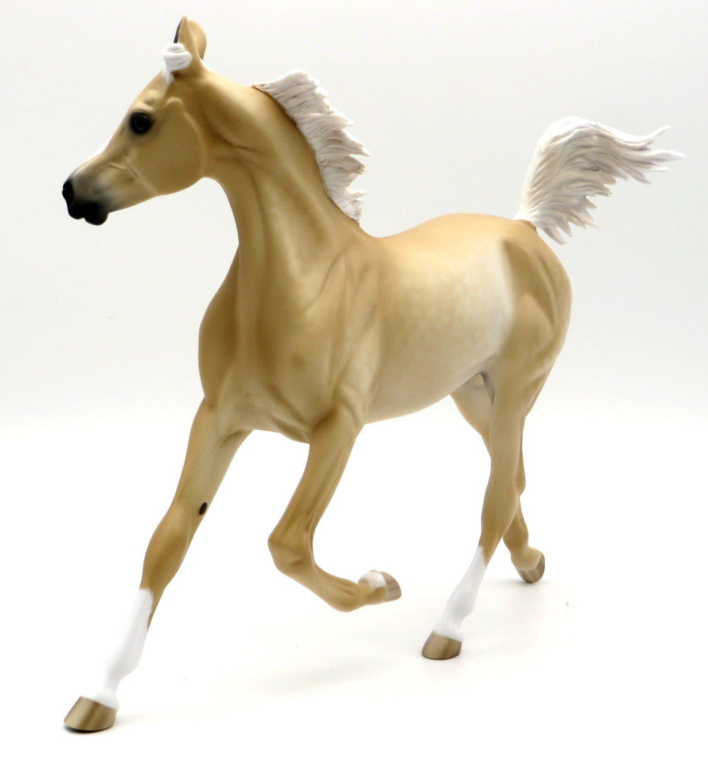 Persimmon-OOAK Palomino Yearling Painted By Sheryl Leisure 12/20/21
