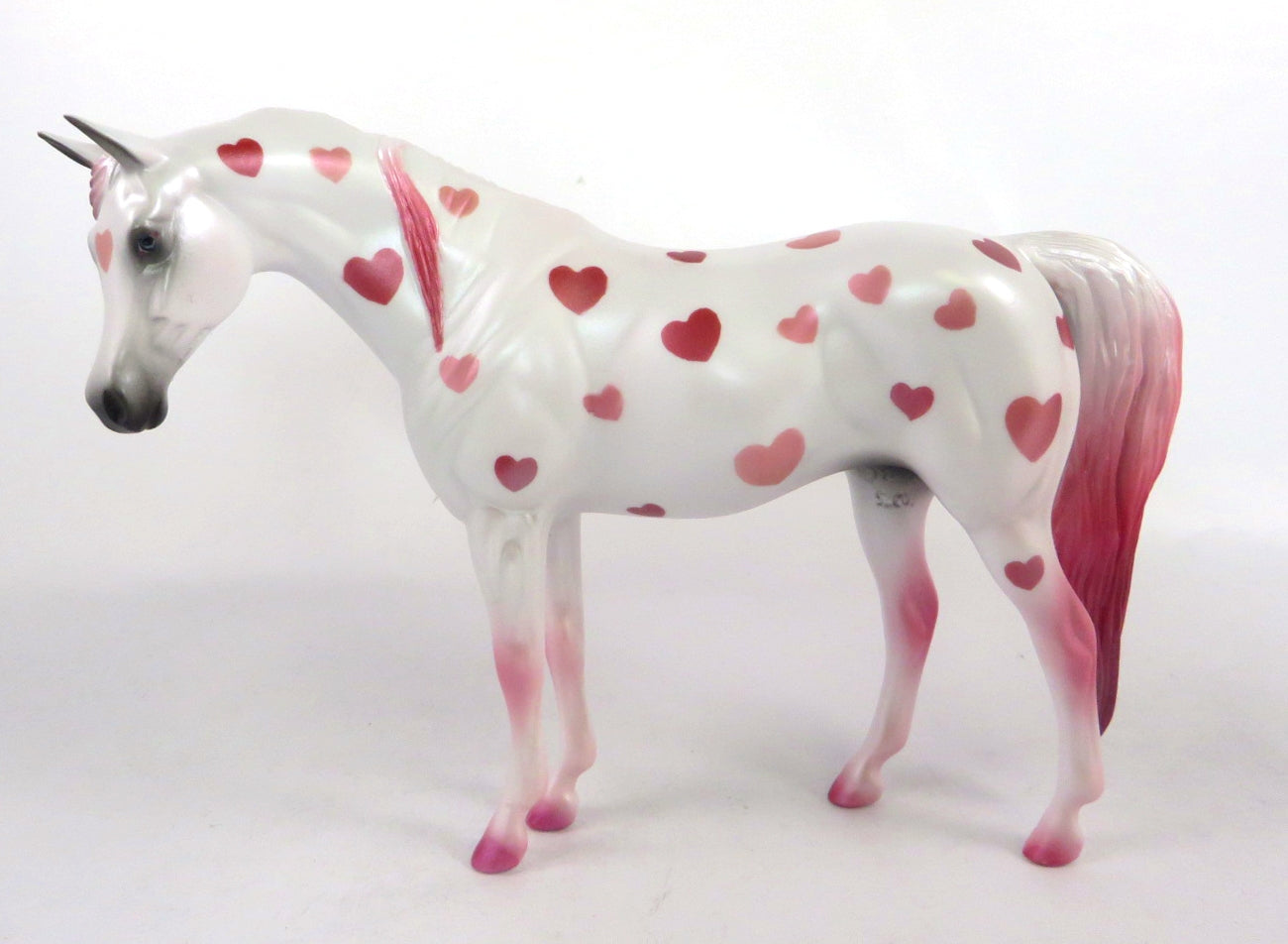 PETULLA-OOAK HEART DECO ARABIAN MARE PEBBLES 2/12/20