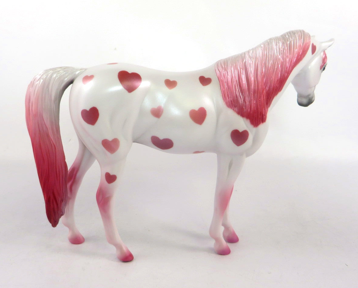 PETULLA-OOAK HEART DECO ARABIAN MARE PEBBLES 2/12/20