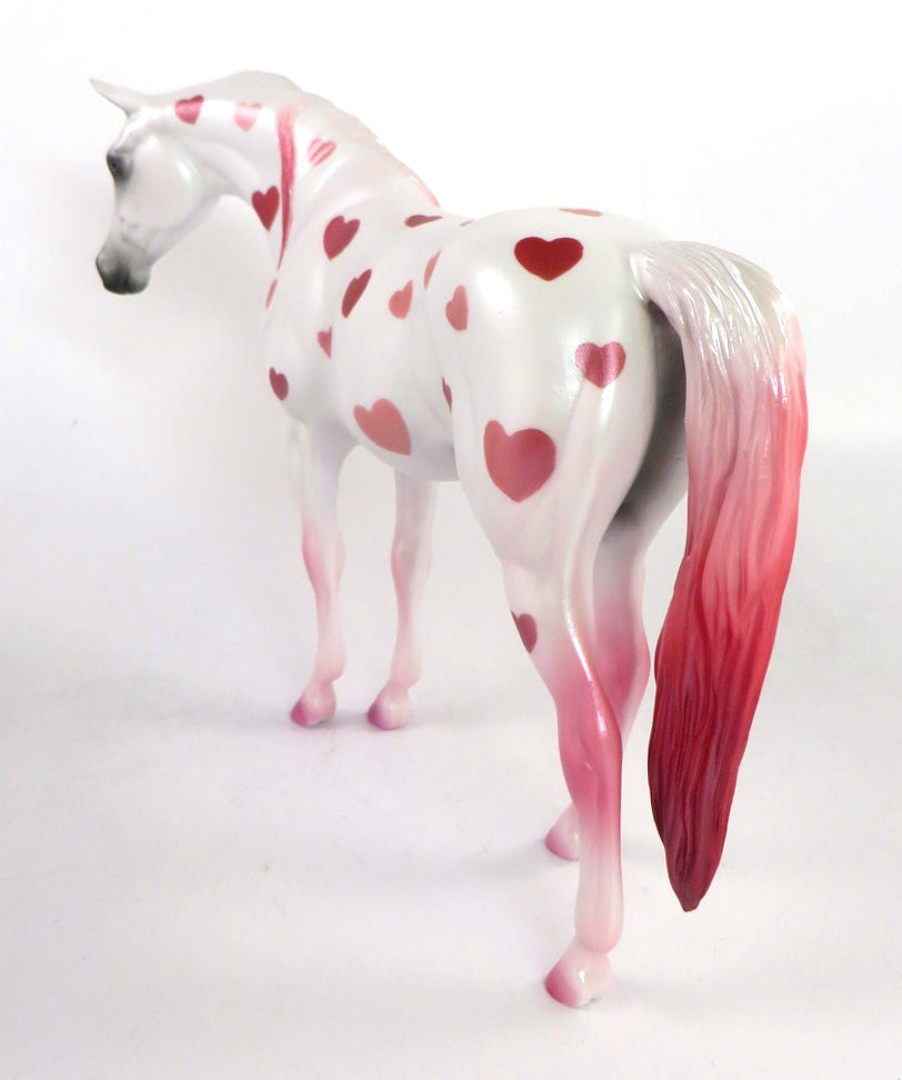 PETULLA-OOAK HEART DECO ARABIAN MARE PEBBLES 2/12/20