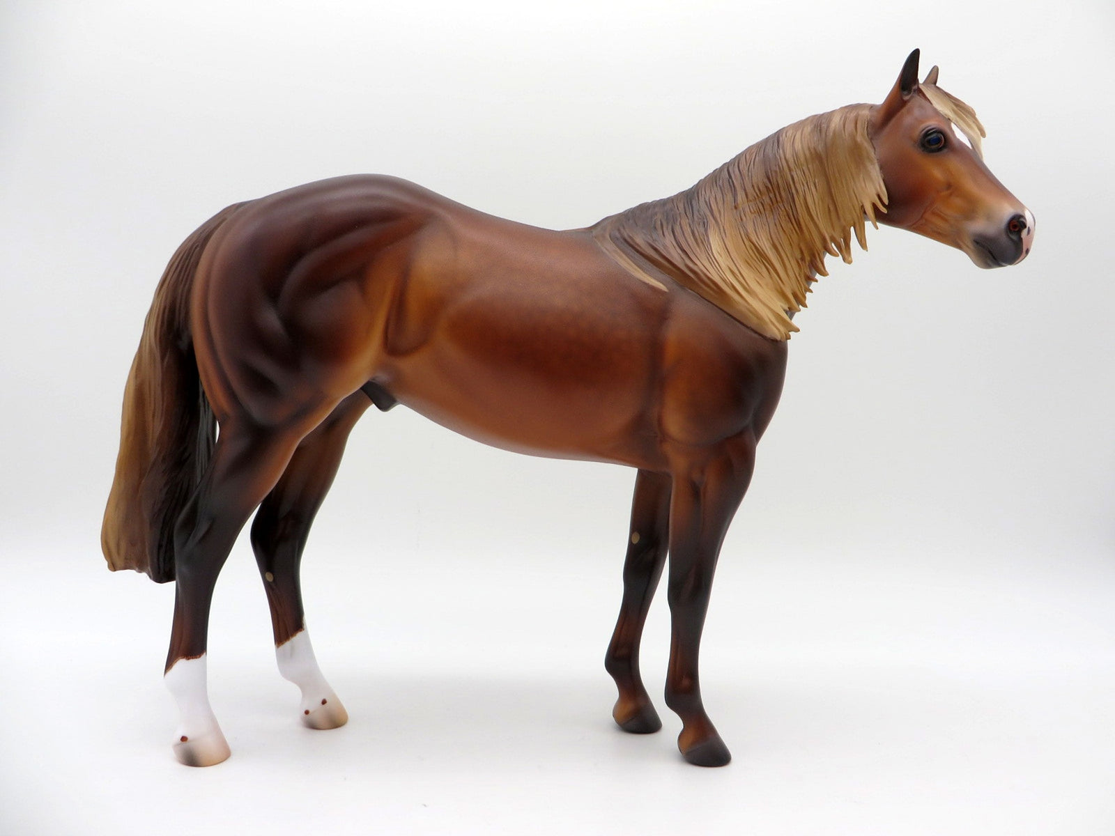 Toubkal - OOAK Silver Bay ISH Painted By Caroline Boydston #3