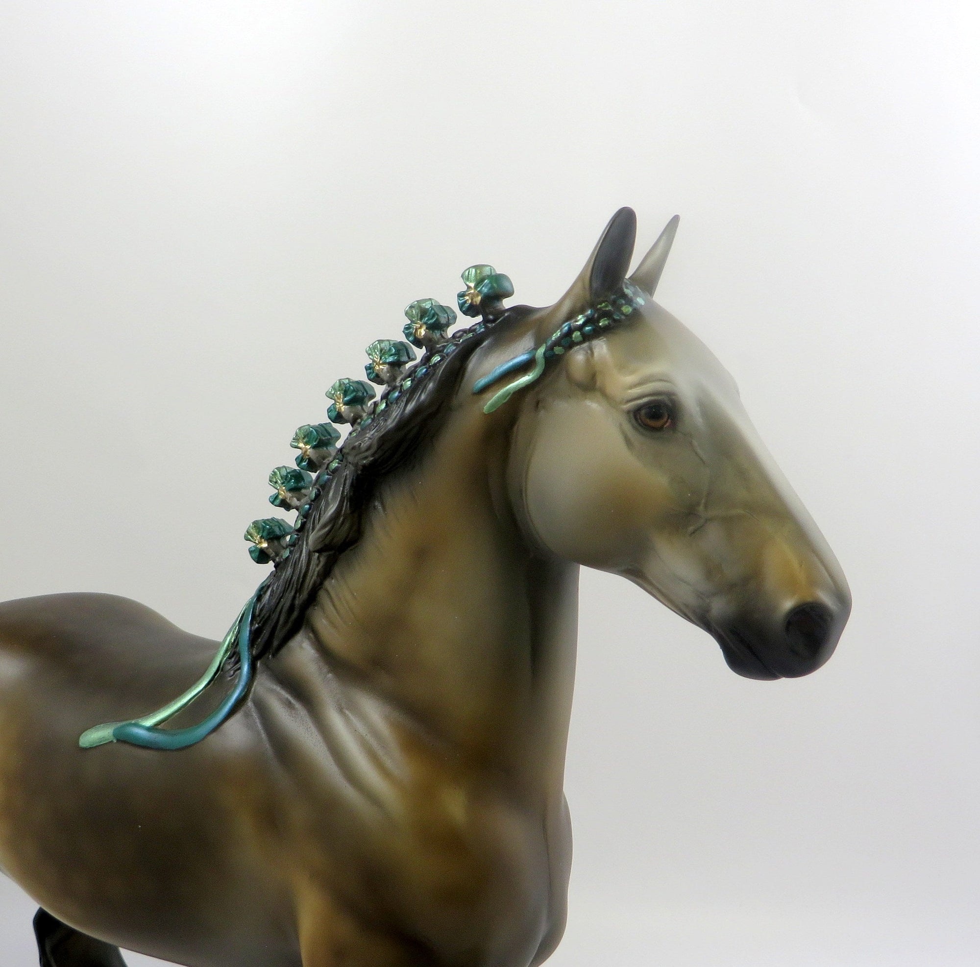 PHILIPPA-OOAK SOOTY BUCKSKIN TROTTING DRAFTER BY MISSY EQ 19