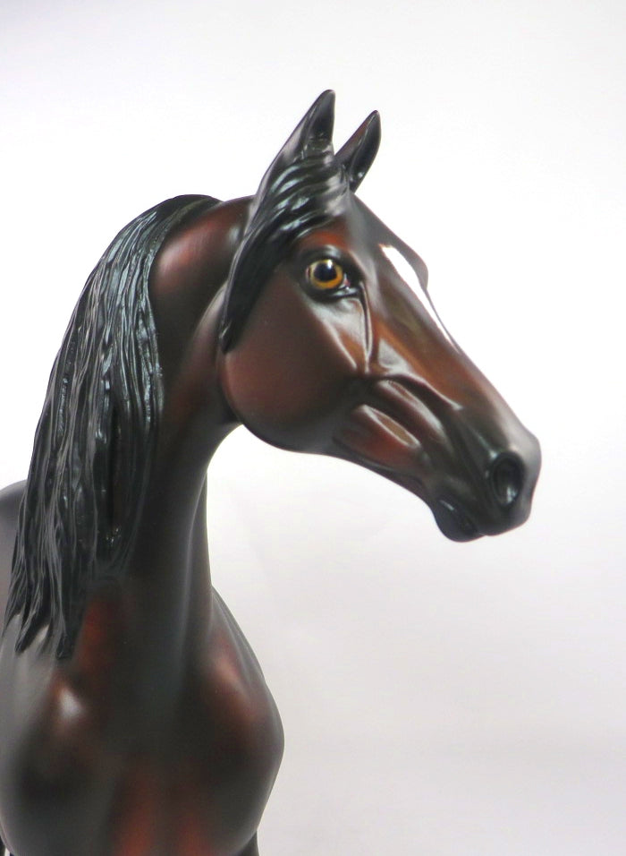 PIP PANG-OOAK DAPPLE BAY MORGAN MODEL HORSE BY SHERYL LEISURE 2/14/20