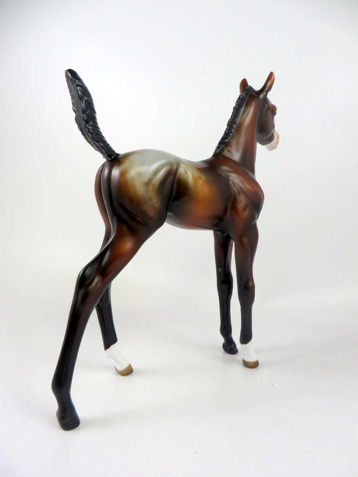 PIPPI-OOAK BAY APPY FOAL MODEL HORSE BY MELISSA FOX WHS19