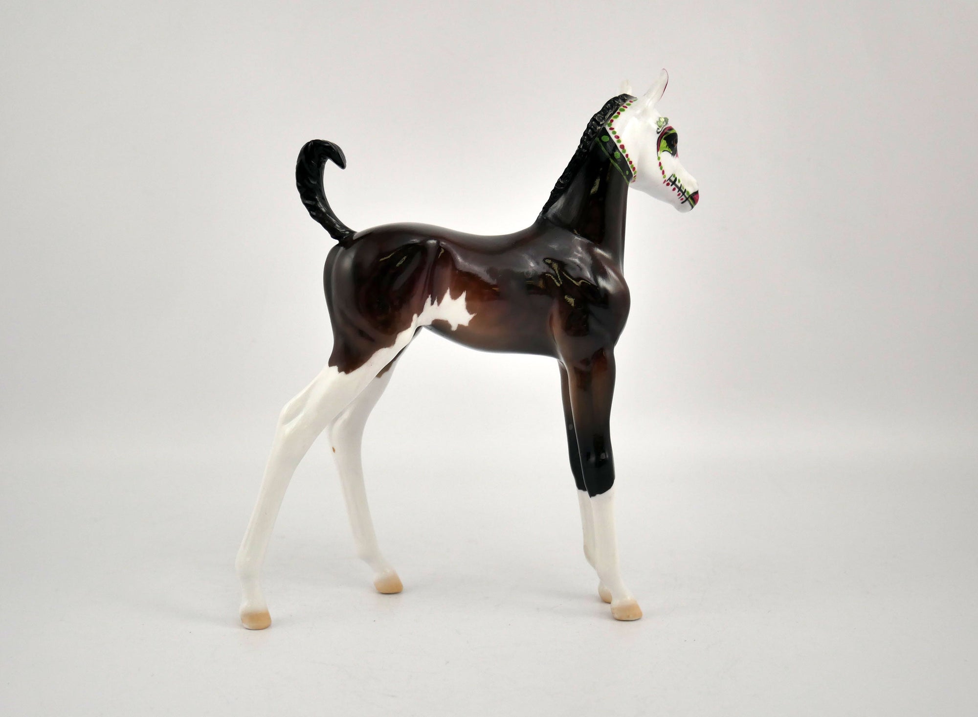 Pirro-OOAK Sugar Skull Deco Foal By Dawn Quick MM 2020
