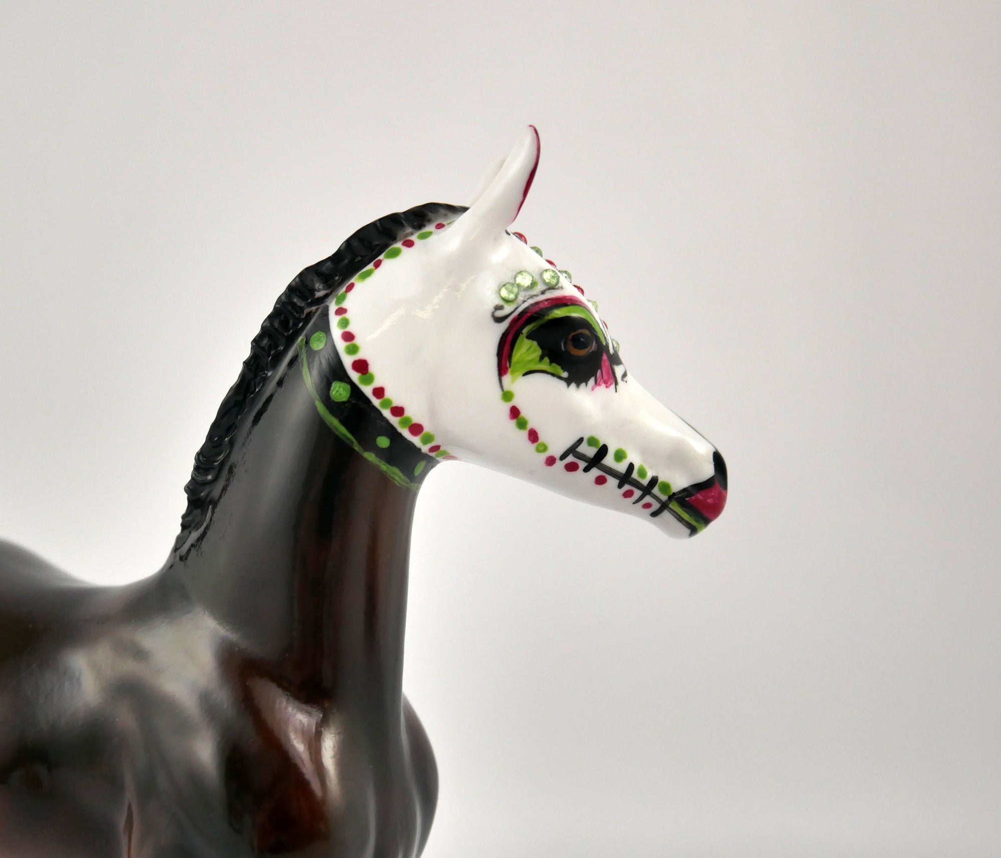 Pirro-OOAK Sugar Skull Deco Foal By Dawn Quick MM 2020