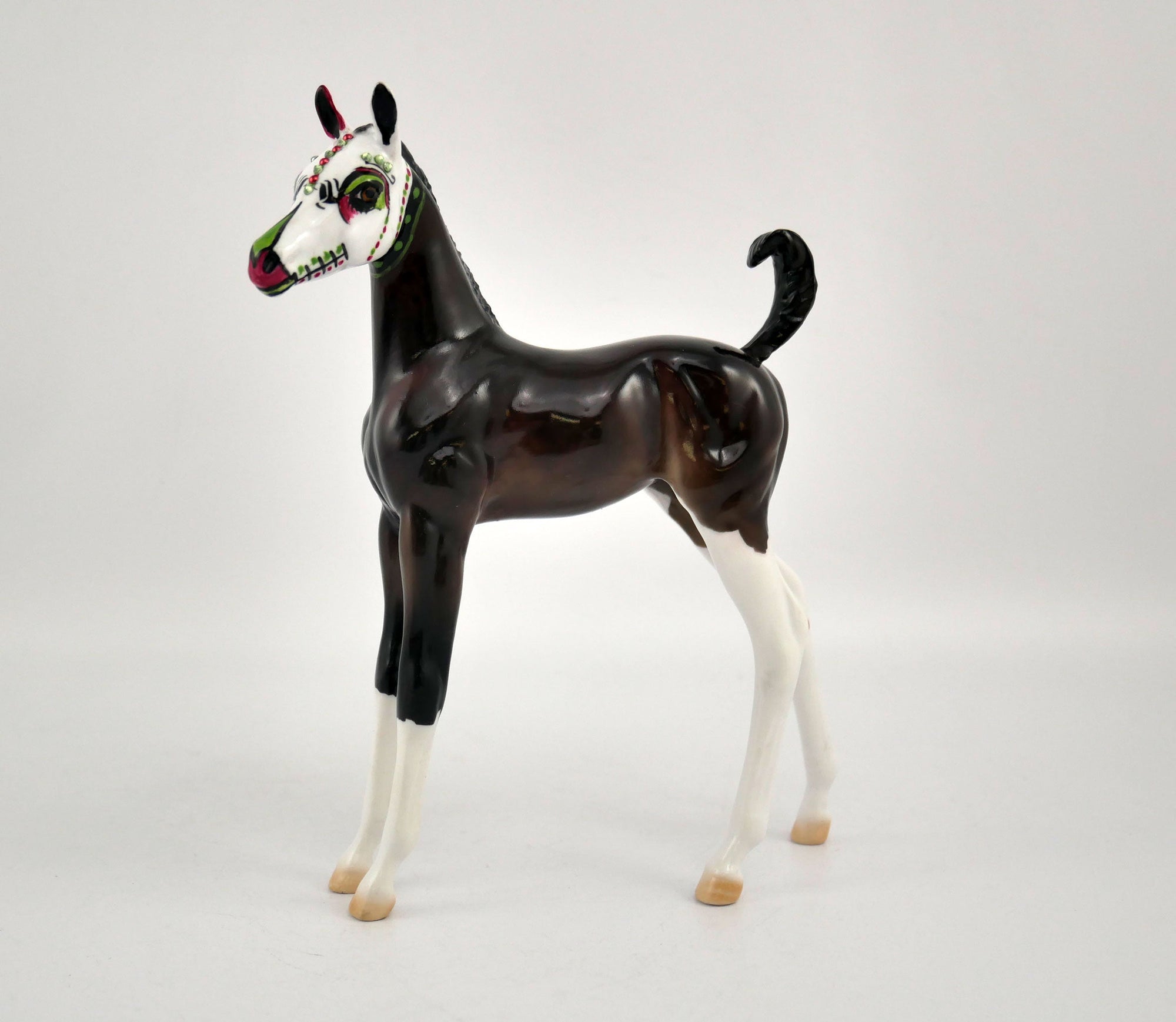 Pirro-OOAK Sugar Skull Deco Foal By Dawn Quick MM 2020