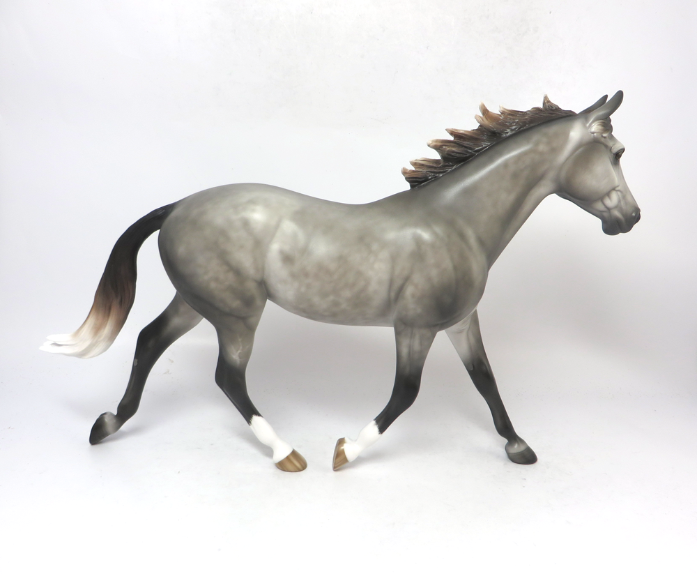 WAVE THE FLAG -- OOAK GREY PALOUSE BY SHERYL LEISURE 2-21-19