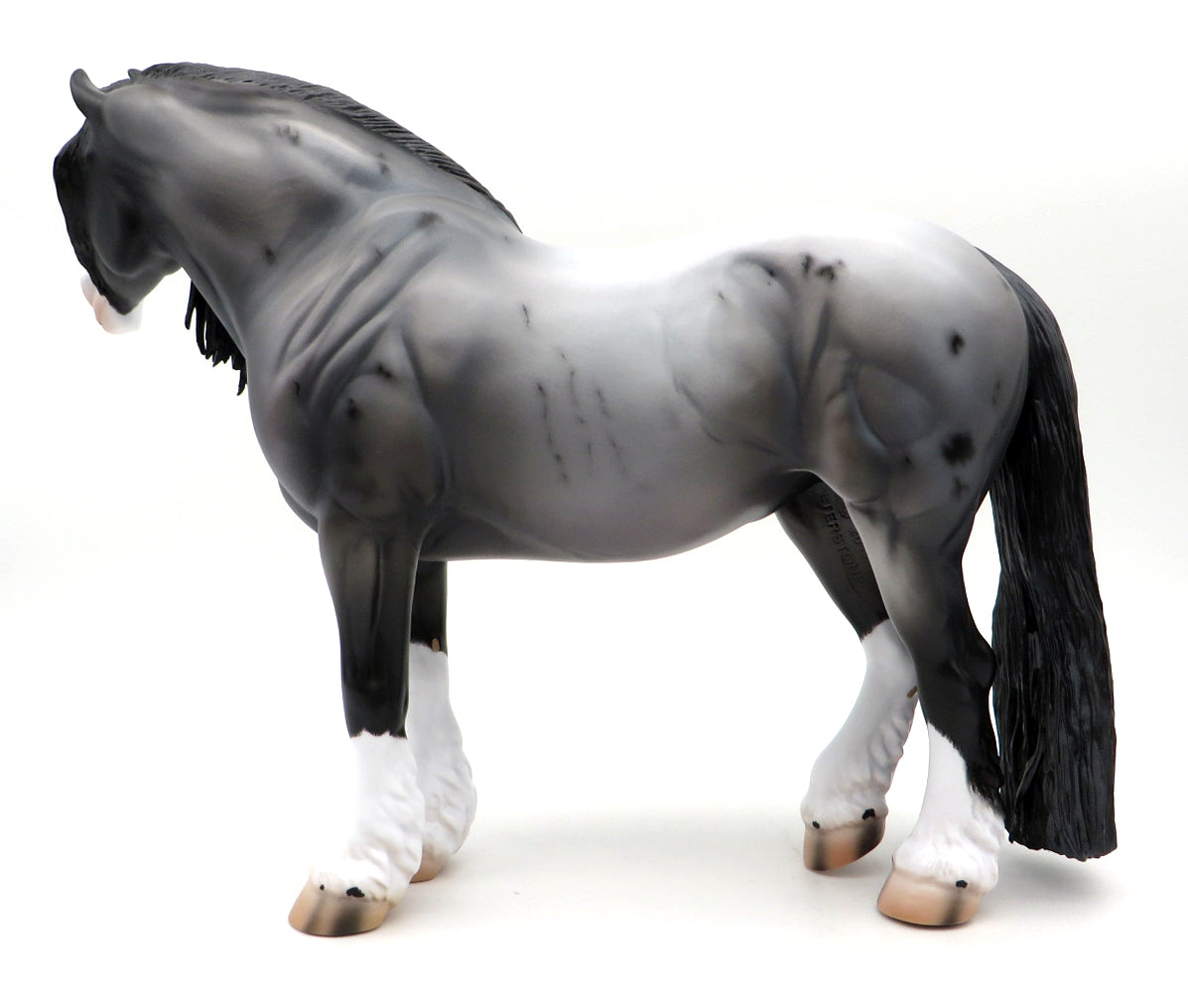 Placentia-OOAK Bay Roan Heavy Draft Mare by Caroline Boydston 10/11/21