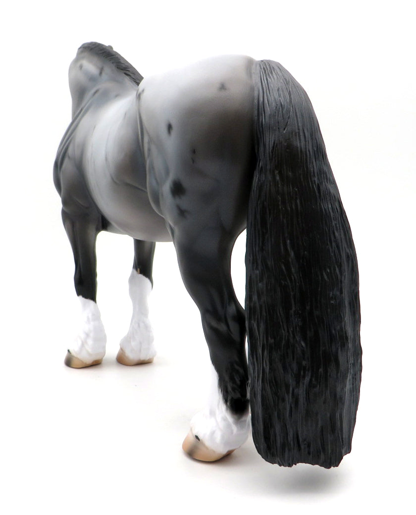 Placentia-OOAK Bay Roan Heavy Draft Mare by Caroline Boydston 10/11/21