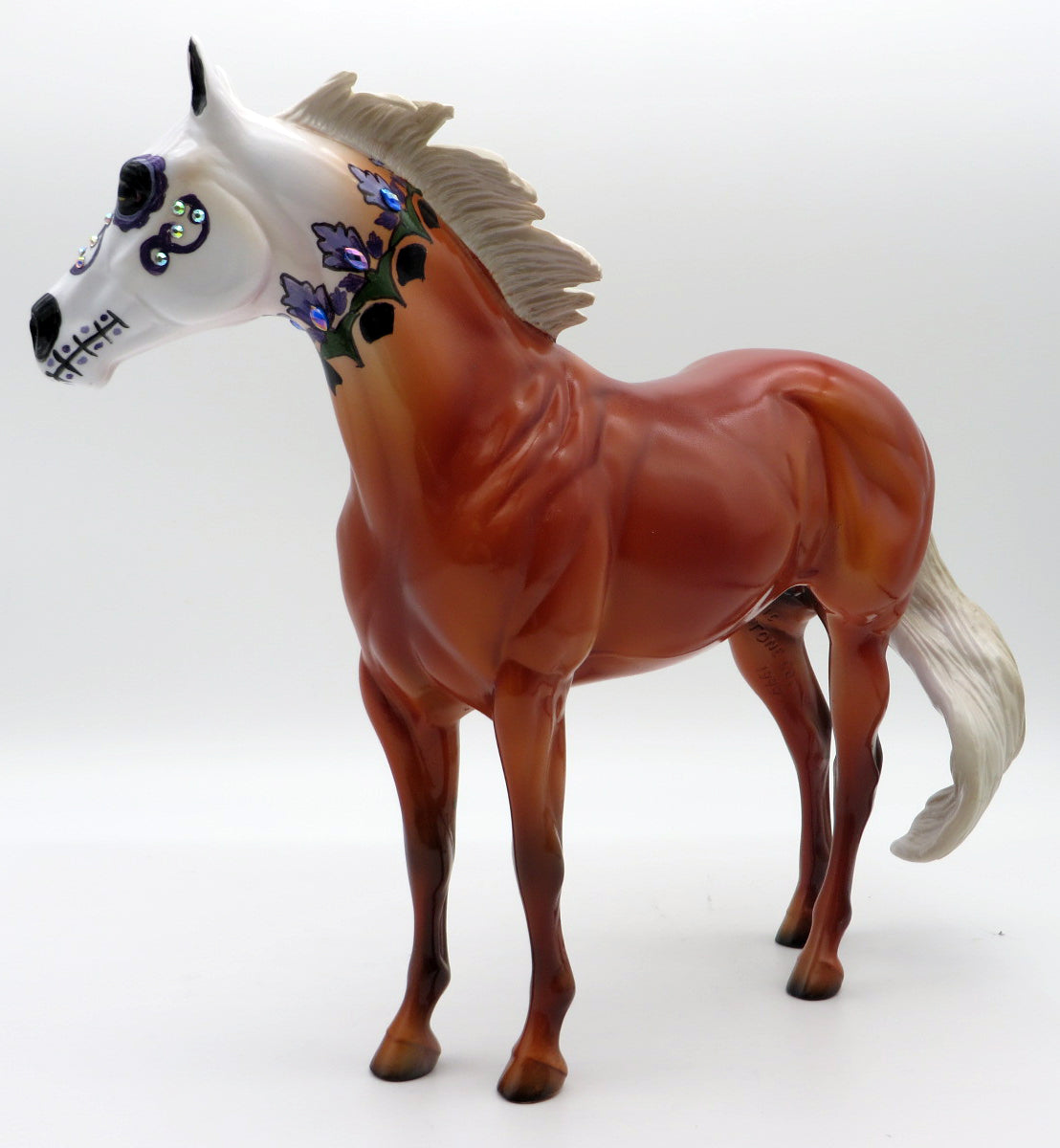 Poe - OOAK Sugar  Skull Decorator ISH by Dawn - MM 2021