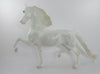 POLAR EXRPRESS-LE-7 DAPPLE WHITE SADDLEBRED MODEL HORSE WHS 19