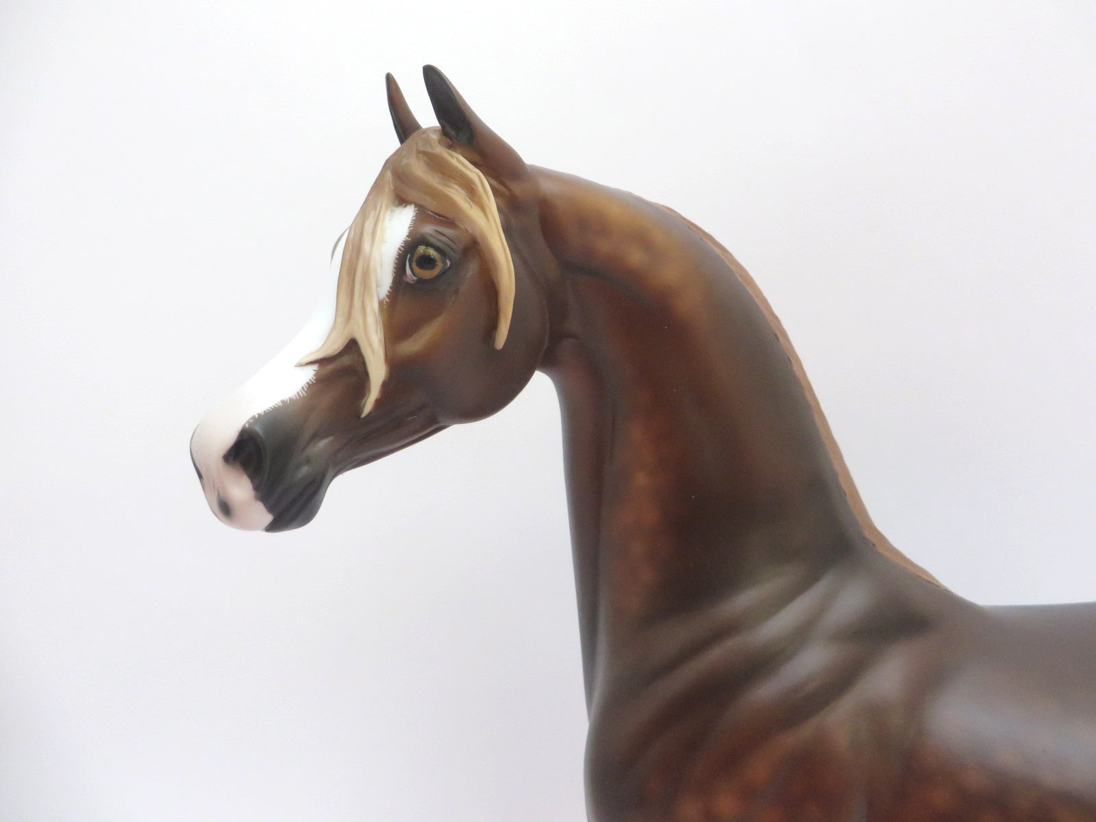 PONTE LAS PILAS-OOAK DAPPLE CHESTNUT ARABIAN BY SHERYL LEISURE 3/11/20