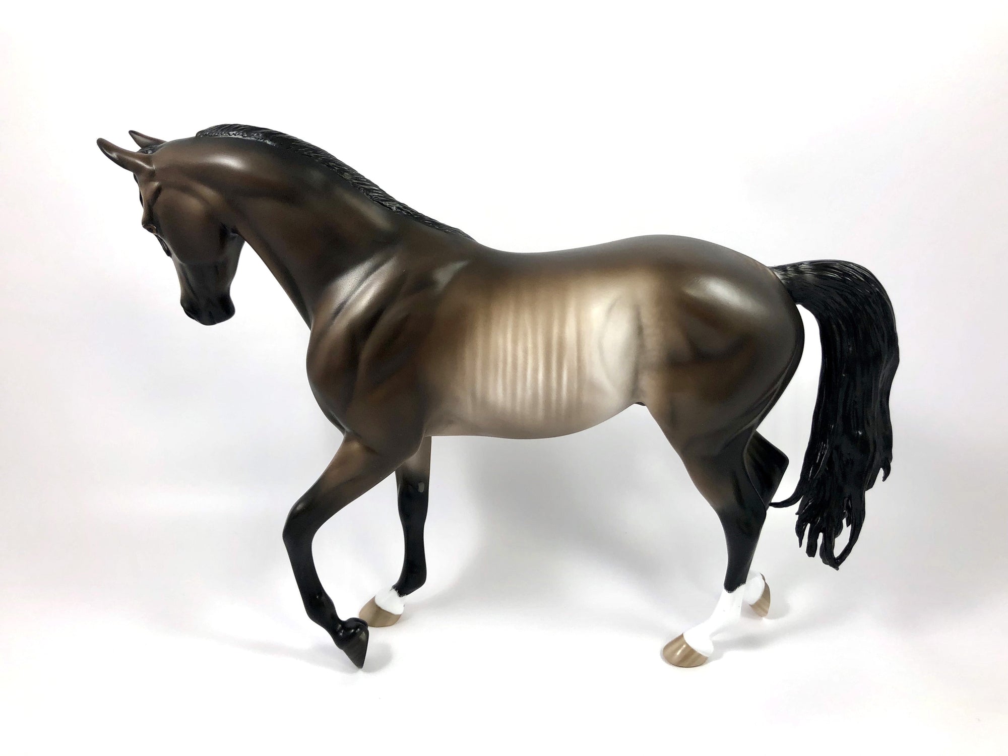 POOLSIDE COOLER-OOAK BAY RABICANO CM TB MODEL HORSE BY SHERYL LEISURE 4/25/19