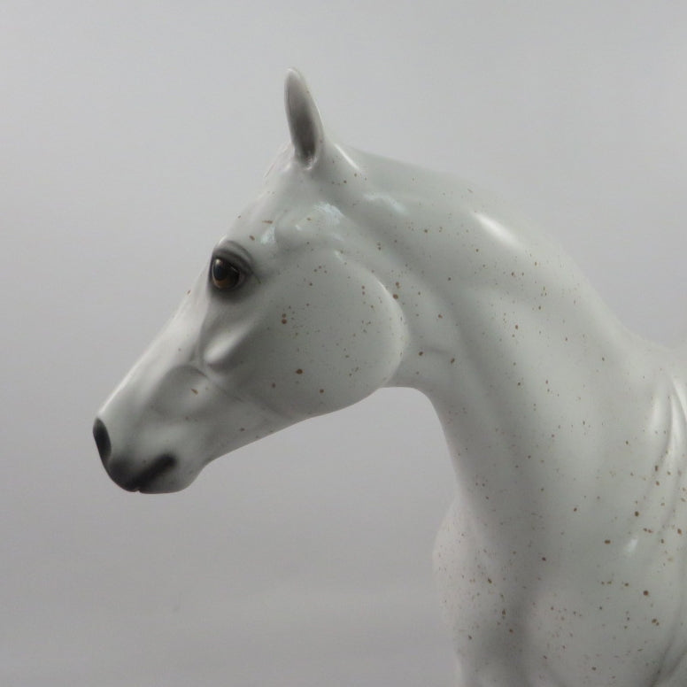 POWER SURGE-OOAK FLEABIT GREY ISH MODEL HORSE SB 20
