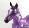 PRINCE OF HEARTS-OOAK PURPLE HEART ARABIAN FOAL MODEL HORSE 2/13/20