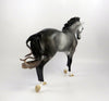 PRINCE WILLIAM-LE-10 DAPPLE ROSE GREY THOROUGHBRED MODEL HORSE EQ 19 CUSTOM