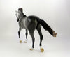 PRINCE WILLIAM-LE-10 DAPPLE ROSE GREY THOROUGHBRED MODEL HORSE EQ 19 CUSTOM
