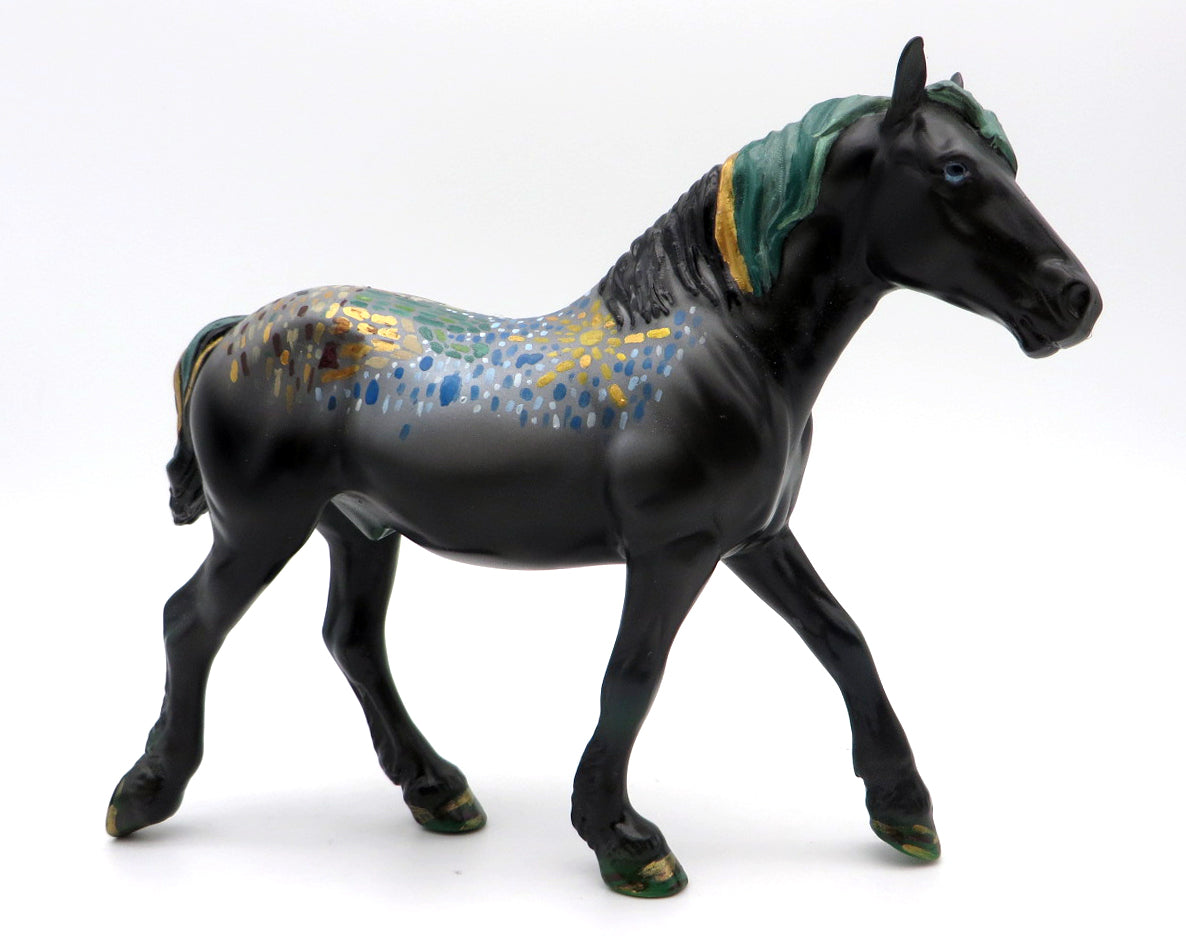 Pueblo - OOAK Draft Pebble by Jas Fanning