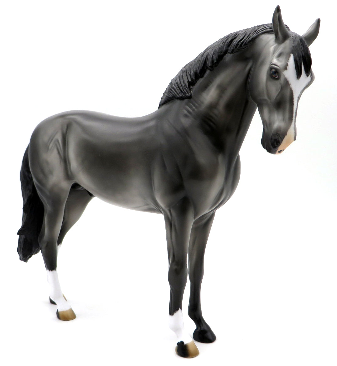 Pugsley - OOAK Dark Gray Andalusian by Kayla - MM 2021