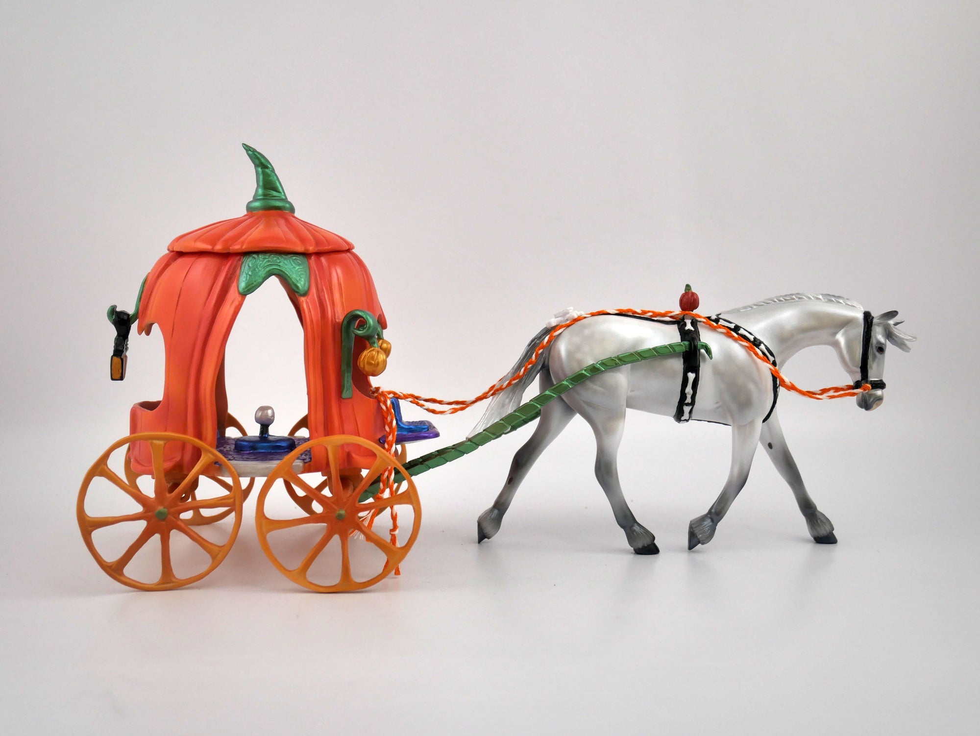PUMPKINELLA- A OOAK-CARRIAGE CUSTOMISED BY MALLORY AND PAINTED BY AUDREY DIXON MM2020
