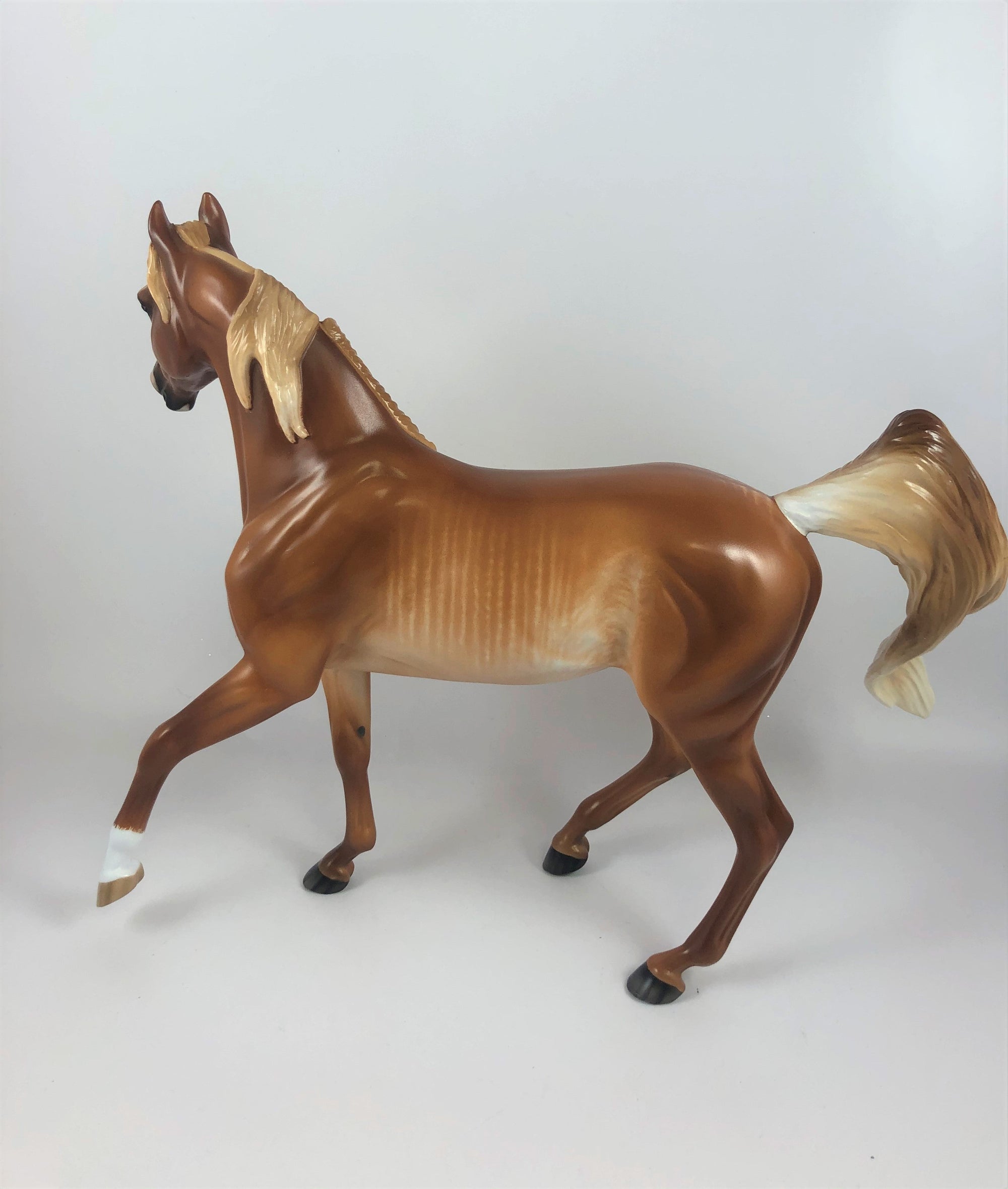 PUMPKIN LATTE-OOAK CHESTNUT SABINO ARABIAN MARE LHS 2019