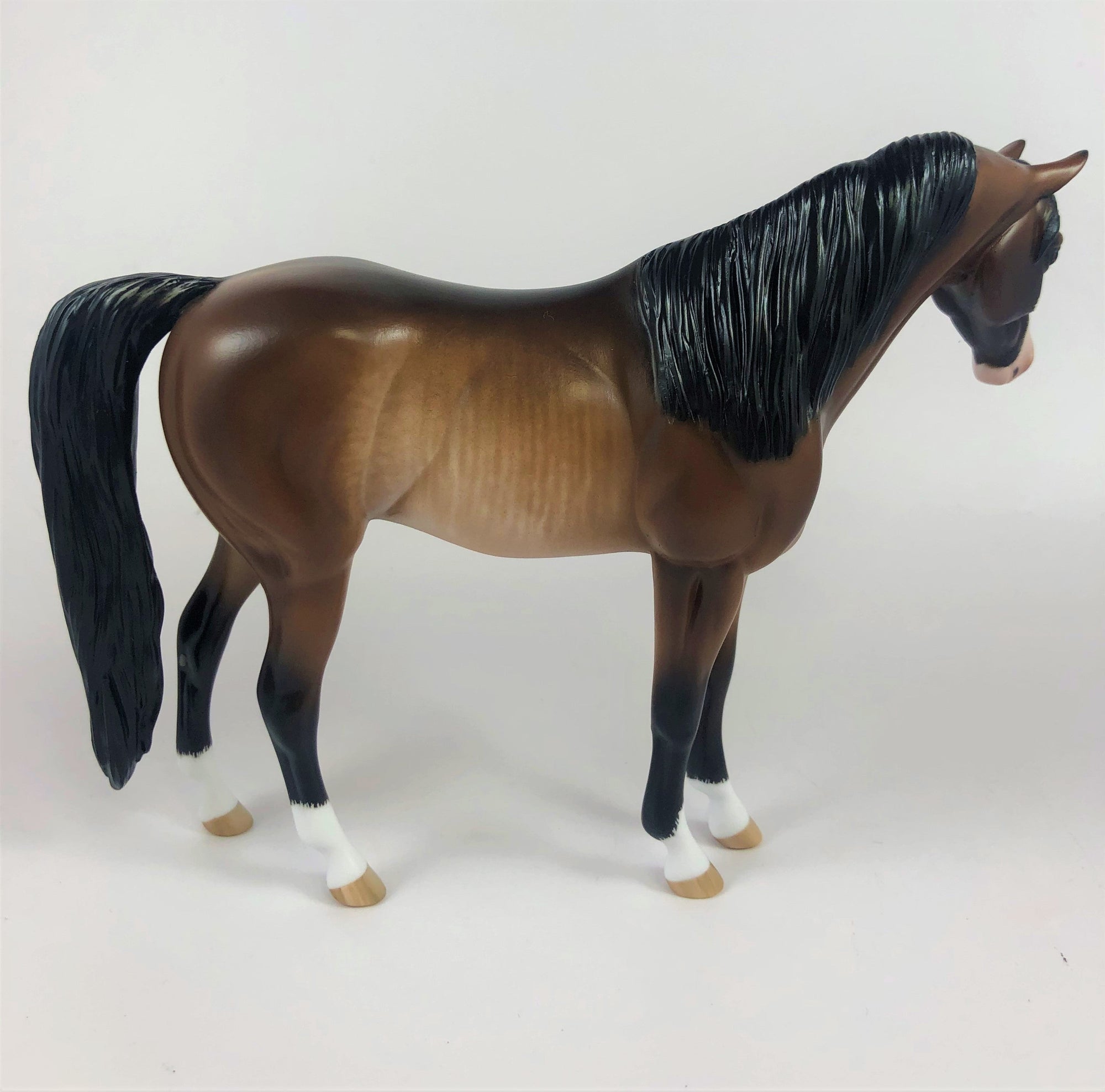 PUMPKIN SPICE-OOAK BAY RABICANO ARABIAN MARE PEBBLES LHS 2019
